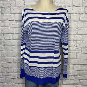 Lilly Pulitzer Women's Crew Neck Pullover Stripe Multicolor Sweater Size M